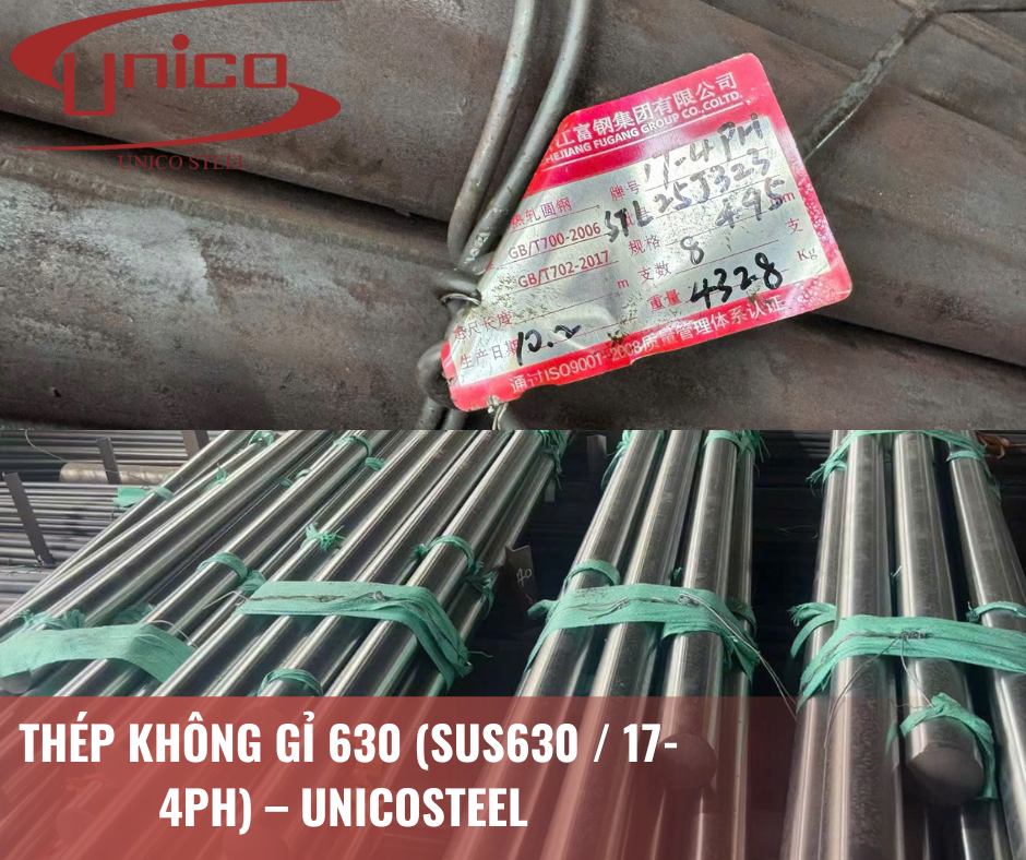 Thép không gỉ 630 ( SUS630-